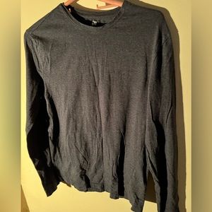 Men’s blue H&M long sleeve top size small